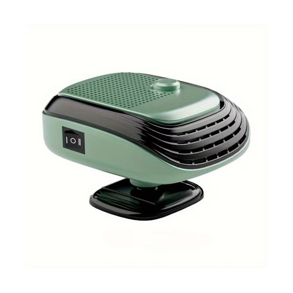 150W Portable Car Heater 12V - Rapid Heating Defroster - 360 Degree Rotatable Windshield Defogger