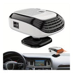 150W Portable Car Heater 12V - Rapid Heating Defroster - 360 Degree Rotatable Windshield Defogger