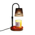 Aoibox Candle Warmer Lamp with Timer - Dimmable Electric Wickless Candle Warmer Light, Height Adjustable