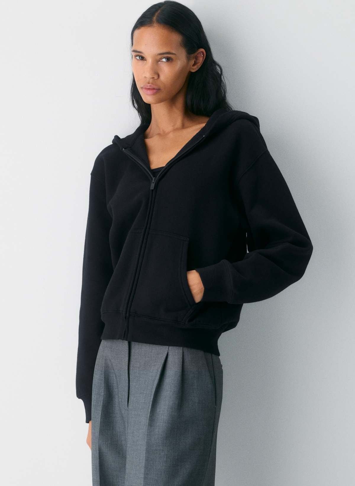Vivelane Cozy Sweatfleece Perfect Zip Hoodie