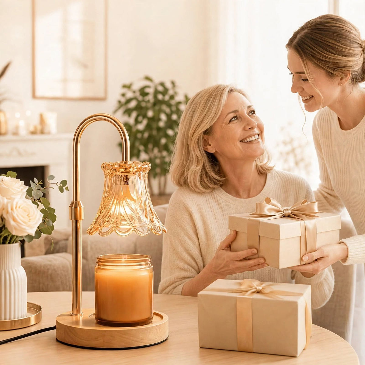 Candle Lamp Electric Wax Melting Table Light