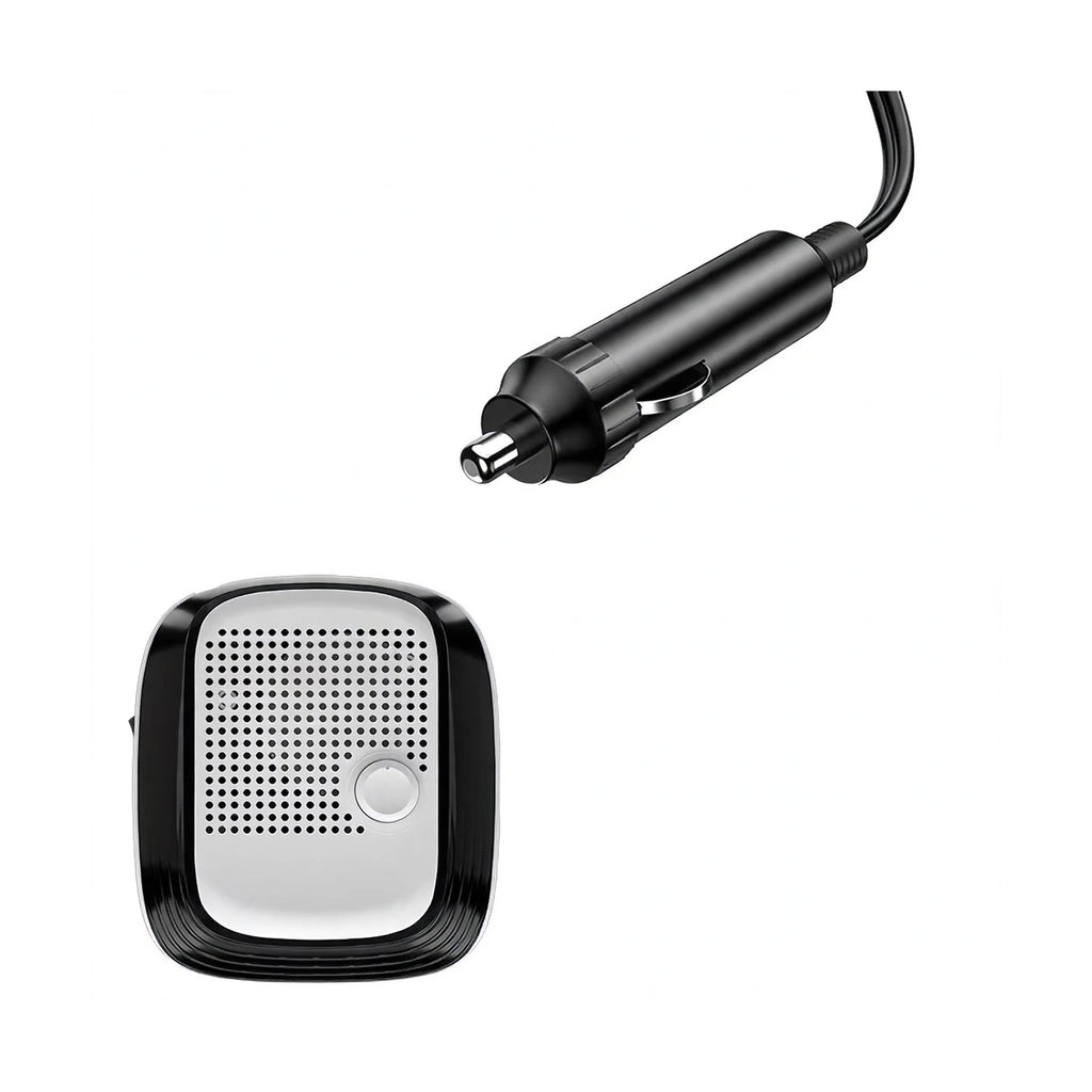 150W Portable Car Heater 12V - Rapid Heating Defroster - 360 Degree Rotatable Windshield Defogger