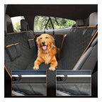 Dog Car Seat Cover - Pet Hammock - Side Flaps - Scratchproof - Non-Slip