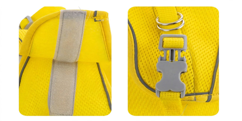 Reflective Dog Harness and Leash Set - Breathable Mesh - Adjustable