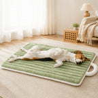Machine Washable Dog Bed Mat - Plush Quilted - Portable
