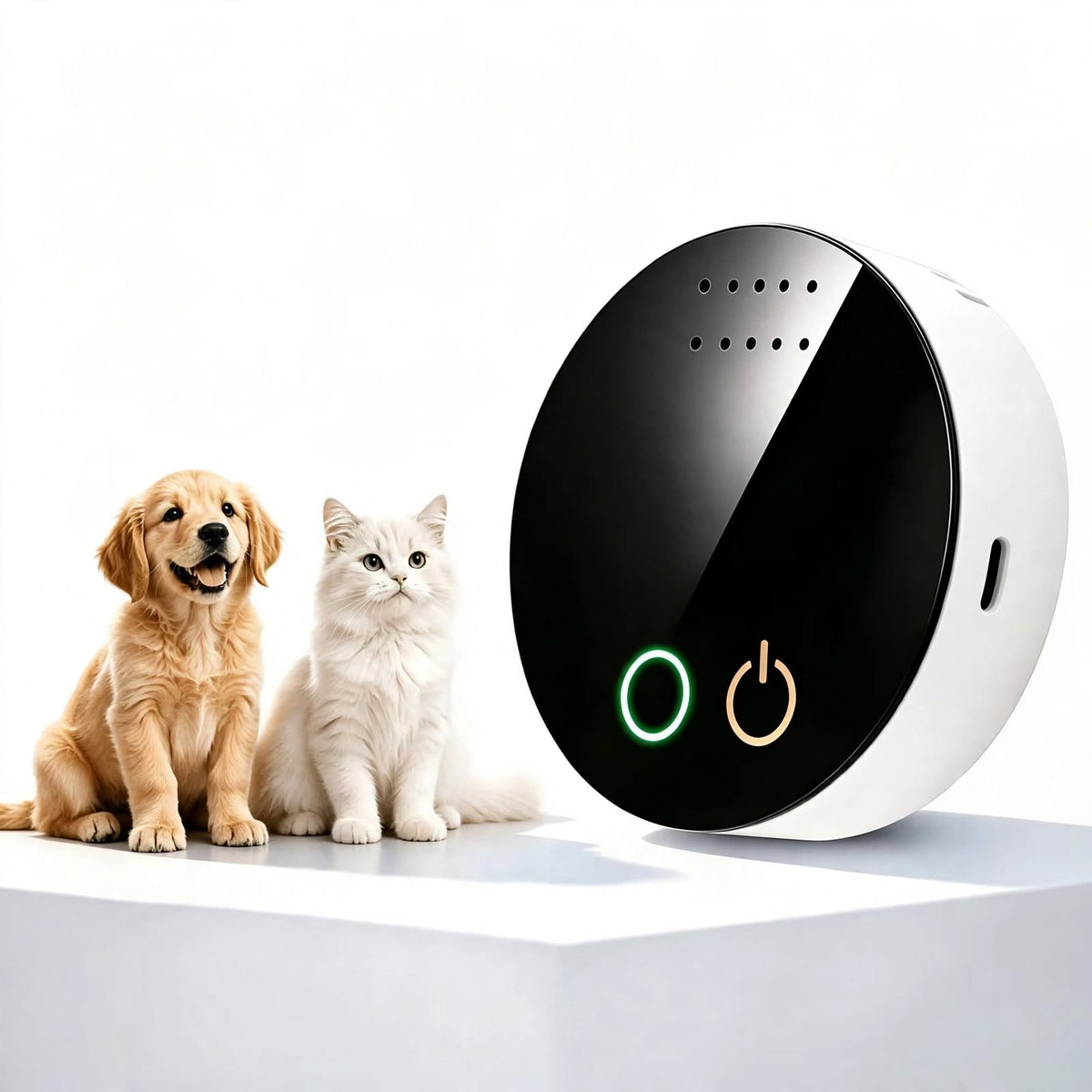 Pet Odor Eliminator Device - For Litter Box, Bathroom, Trash Can