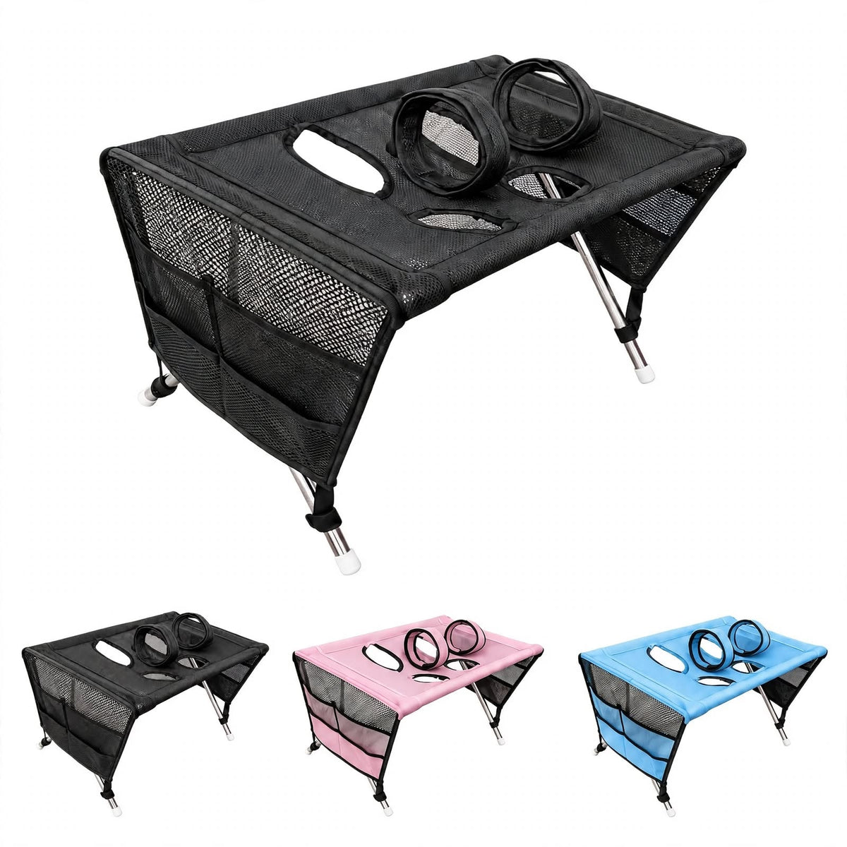 Pet Grooming Hammock With Stand - Foldable Mesh -  For Cats & Small Dogs