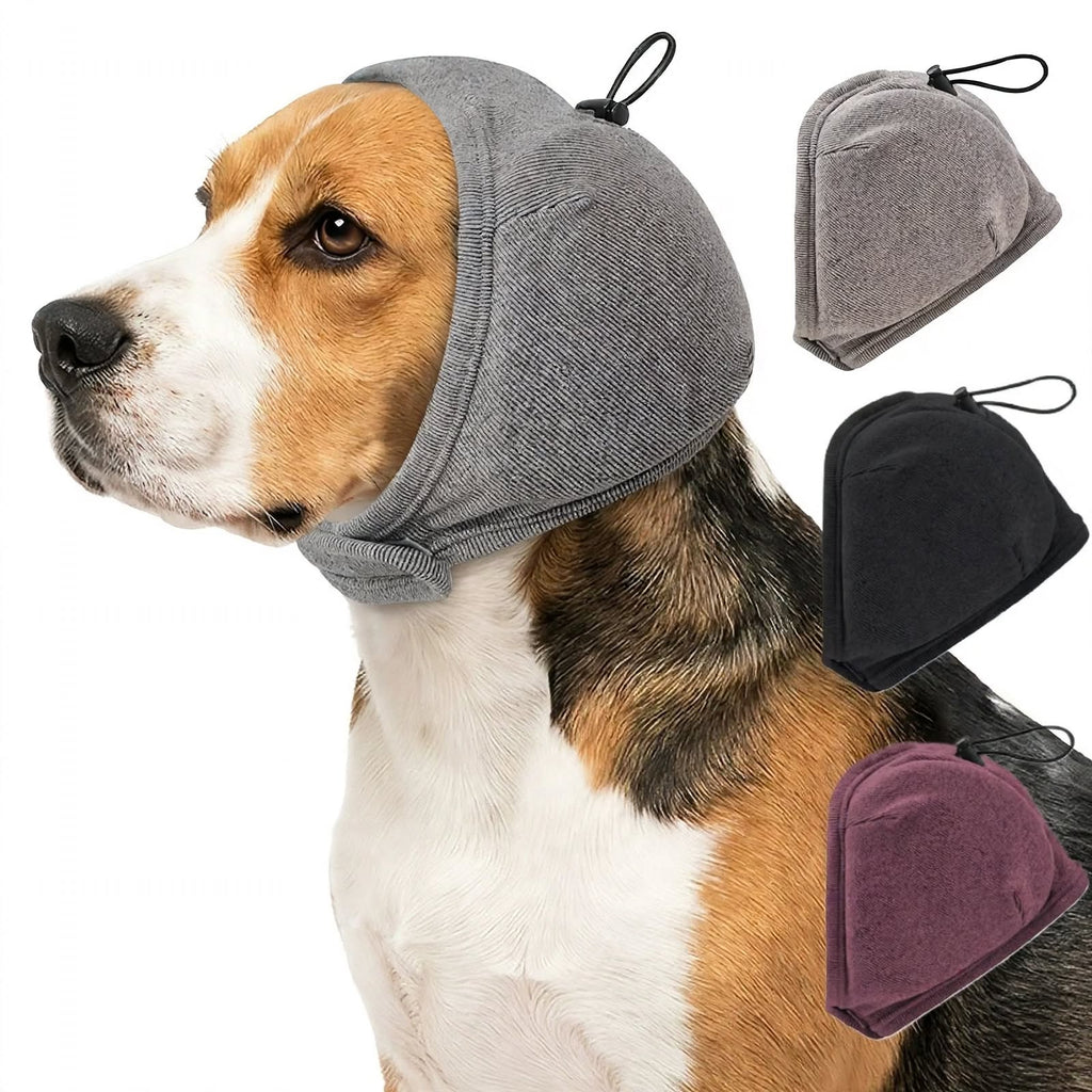 Dog Calming Hoodie - Noise Protection - Adjustable Ear Cover