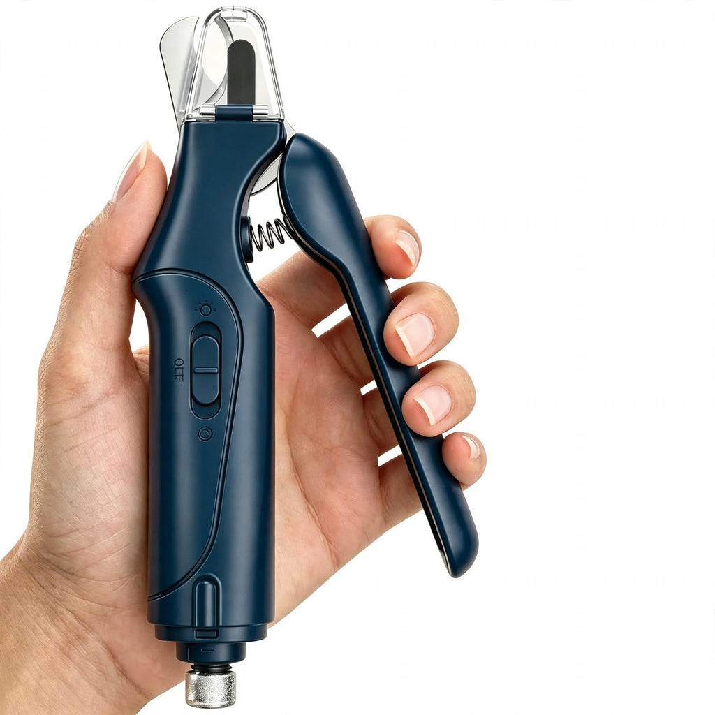 2-in-1 Pet Nail Clipper - Trimmer and Grinder - For Dogs and Cats