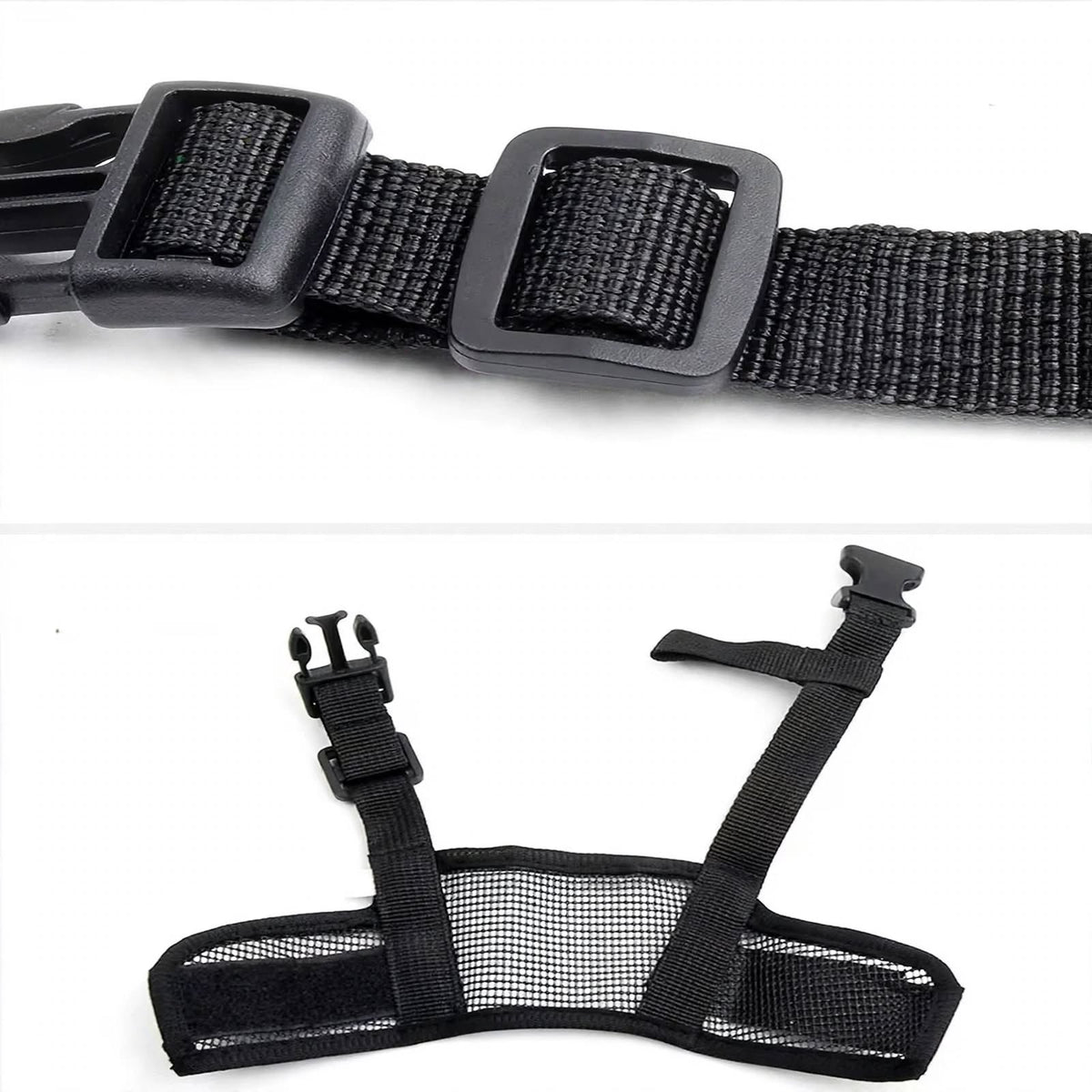 Mesh Dog Muzzle 2pcs - Breathable - Adjustable - Anti Chew