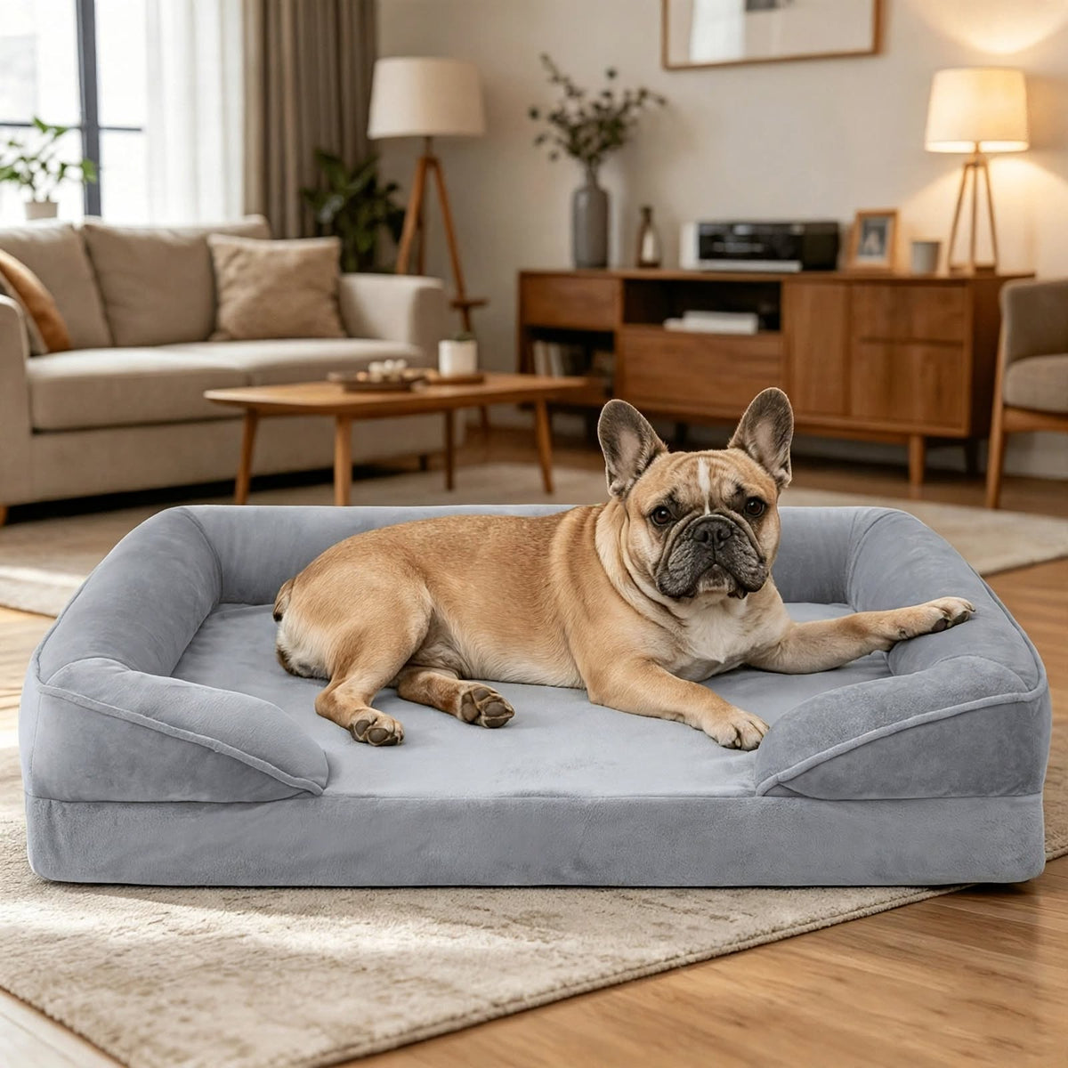 High Support Pet Sofa Bed - Orthopedic - Removable Washable