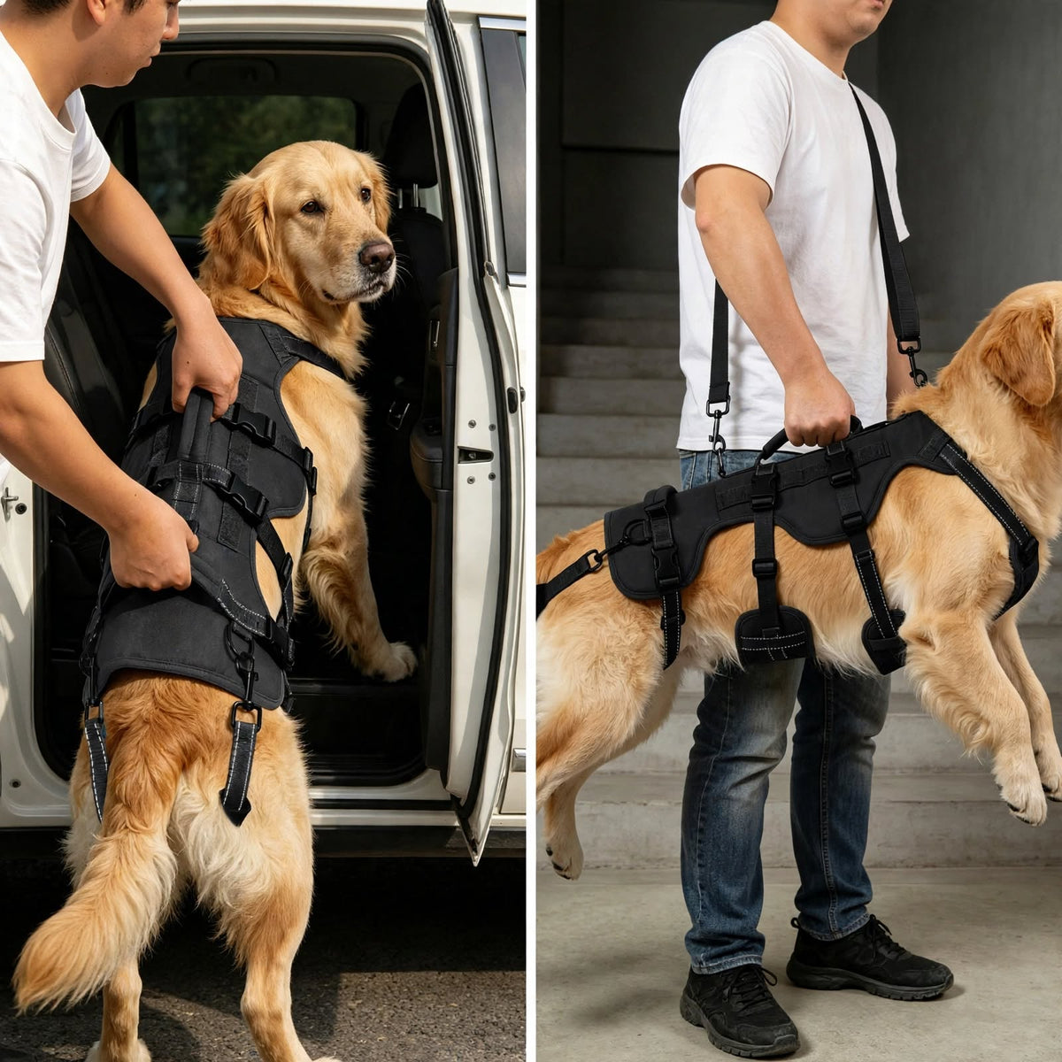 Dog Lift Harness - Hind Leg Support - Mobility Aid for Senior Dogs