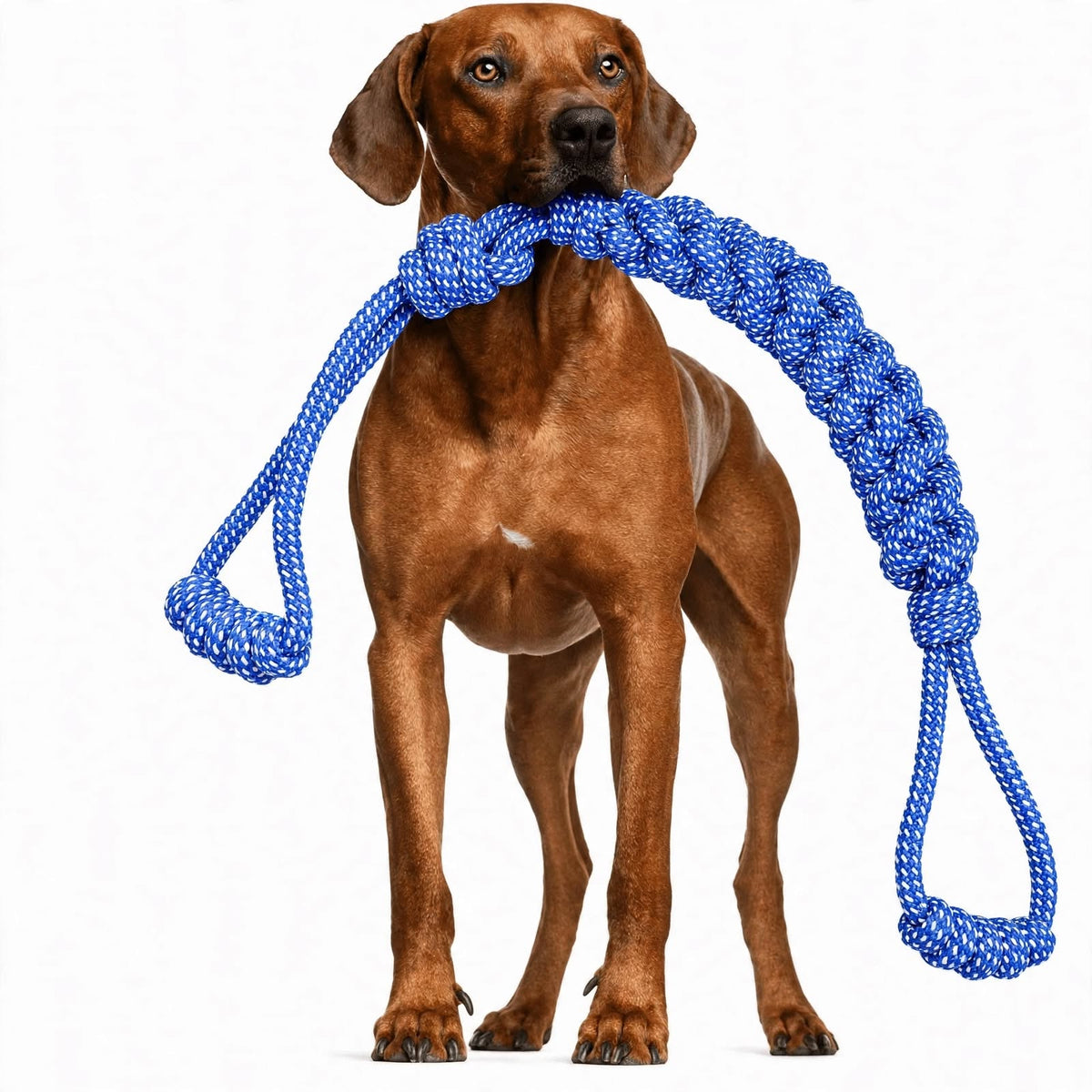 Large Dog Rope Toy - Heavy Duty Chew Toy for Aggressive Chewers