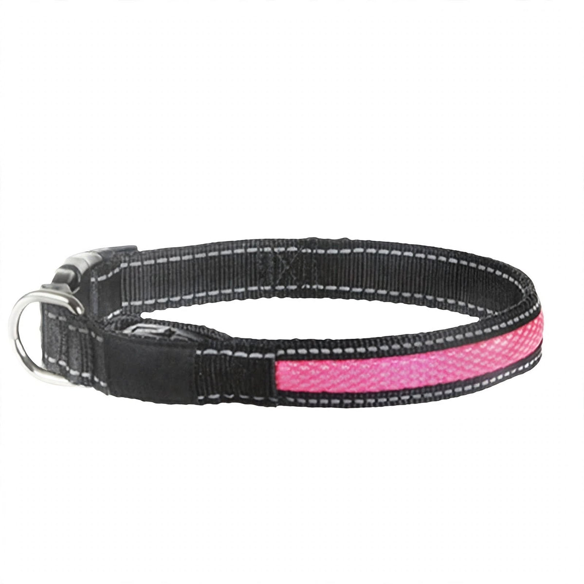 LED Dog Collar - Light Up - USB Rechargeable - Adjustable