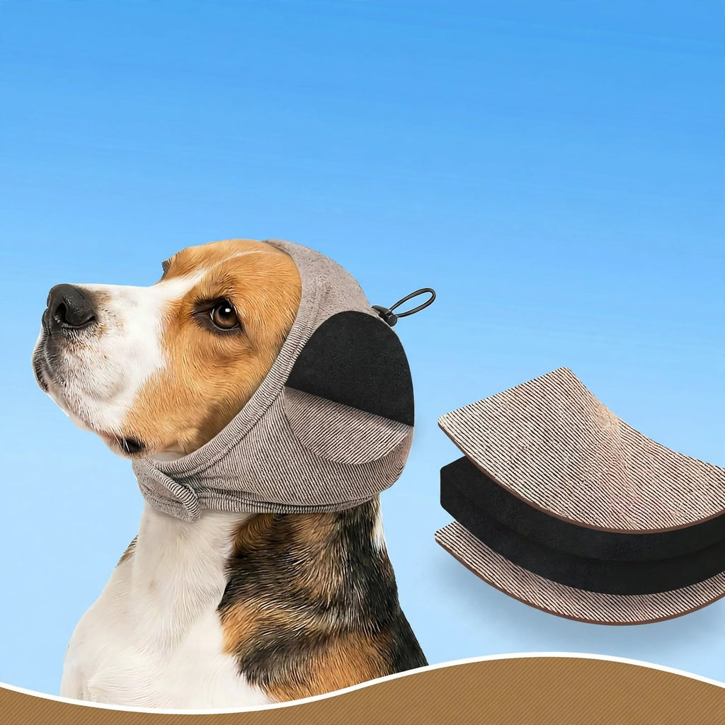 Dog Calming Hoodie - Noise Protection - Adjustable Ear Cover
