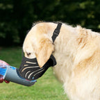 Soft Silicone Dog Muzzle - Adjustable Basket - Breathable - Black