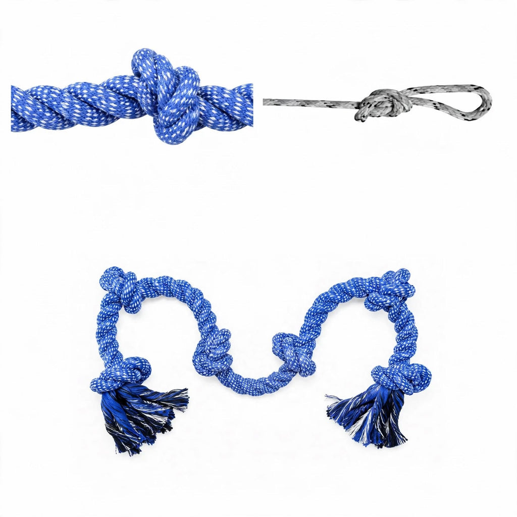 Large Dog Rope Toy - Heavy Duty Chew Toy for Aggressive Chewers