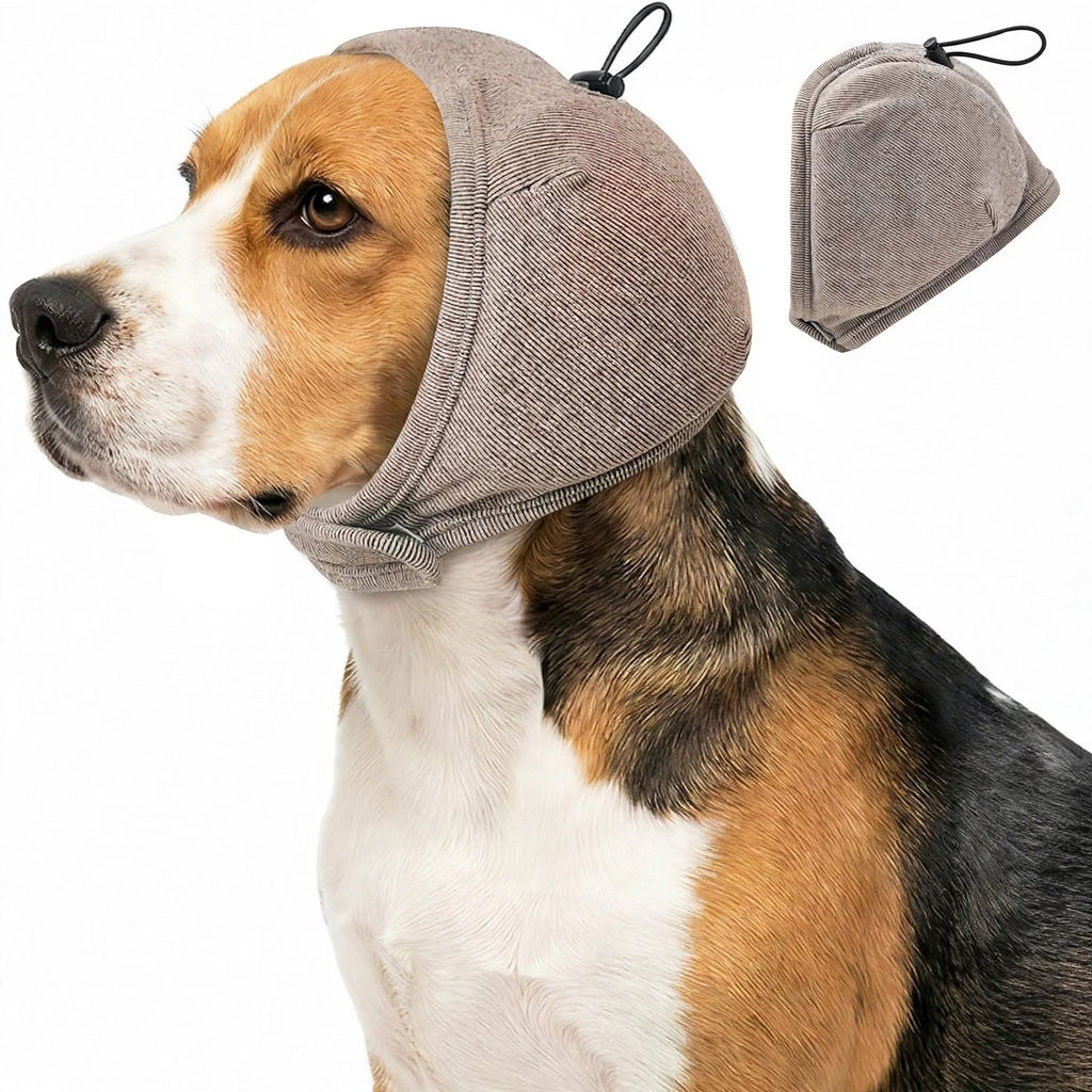 Dog Calming Hoodie - Noise Protection - Adjustable Ear Cover
