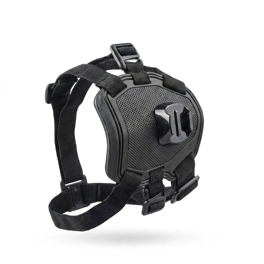 Dog Camera Mount Harness - Adjustable - Dual POV - For Small Large Dogs
