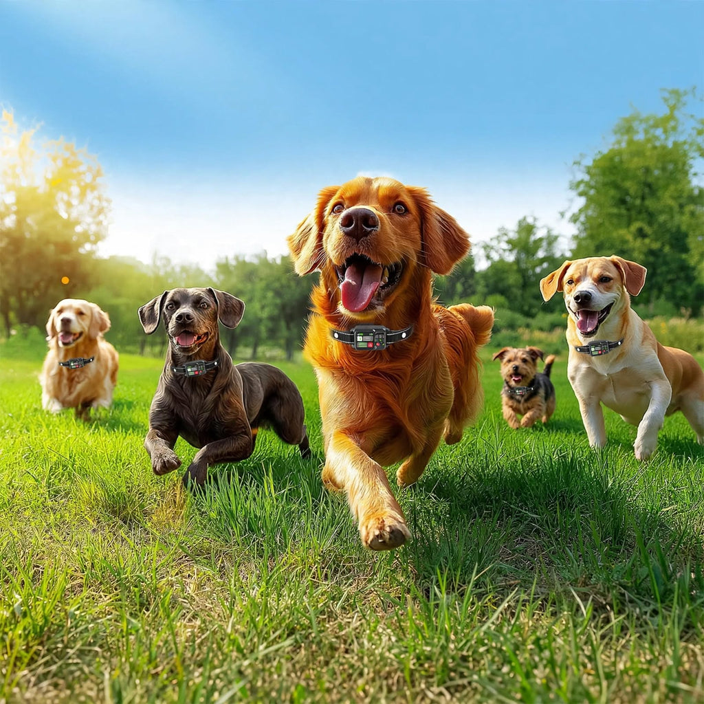 GPS Wireless Dog Fence - Adjustable Radius 49-6561 FT - No APP Needed