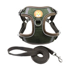 Reflective Dog Harness and Leash Set - Adjustable Breathable Vest