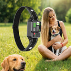 GPS Wireless Dog Fence - Adjustable Radius 49-6561 FT - No APP Needed