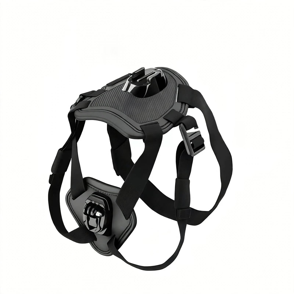 Dog Camera Mount Harness - Adjustable - Dual POV - For Small Large Dogs