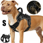 Tactical Dog Harness Vest - Reflective - Adjustable for Large Dogs