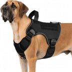 Tactical Dog Harness Vest - Reflective - Adjustable for Large Dogs