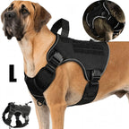 Tactical Dog Harness Vest - Reflective - Adjustable for Large Dogs
