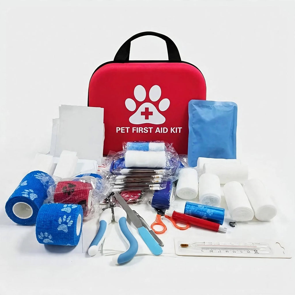 Pet First Aid Kit - Portable for Dogs and Cats